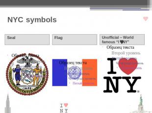 NYC symbolsSeal