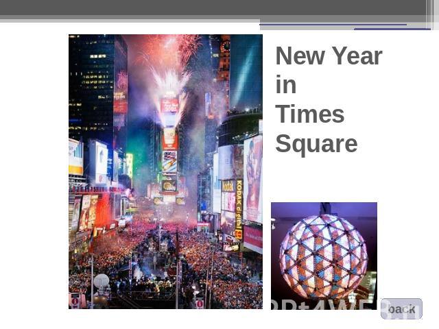 New Year in Times Square