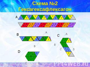 Схема №2Гексагексафлексагон