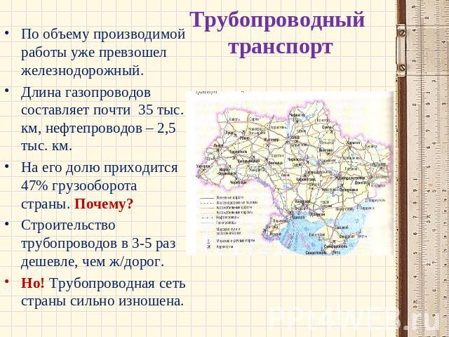 Реферат: Транспортний комлекс України