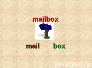 mailbox mail box