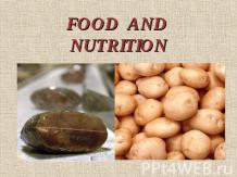 Food and nutrition