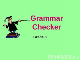 Grammar Checke r Grade 3
