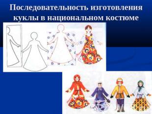 Последовательность изготовления куклы в национальном костюме