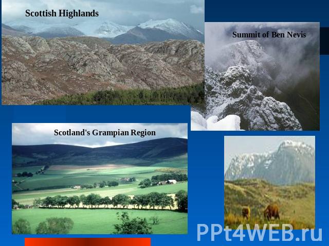 Scottish HighlandsSummit of Ben NevisScotland's Grampian Region
