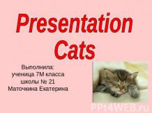 Presentation Cats