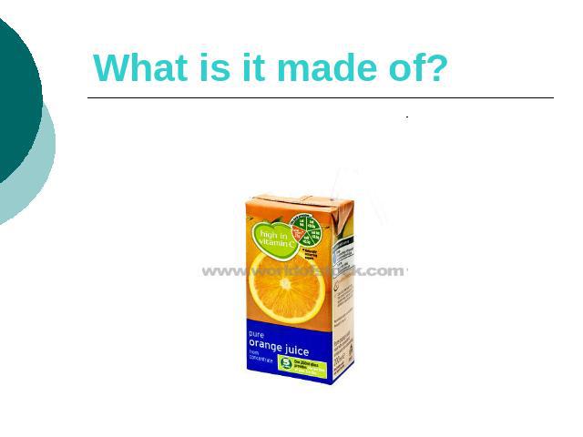 What is it made of?