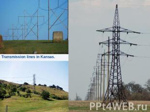 Transmission lines in Kansas.
