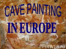 Cave painting in Europe