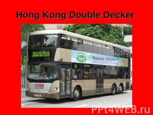 Hong Kong Double Decker