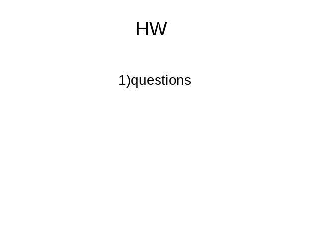 HW1)questions