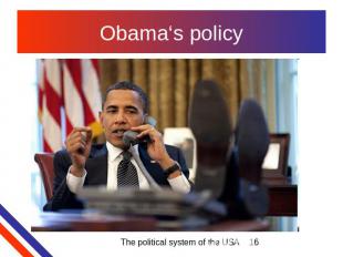 Obama‘s policy