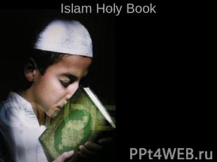 Islam Holy Book