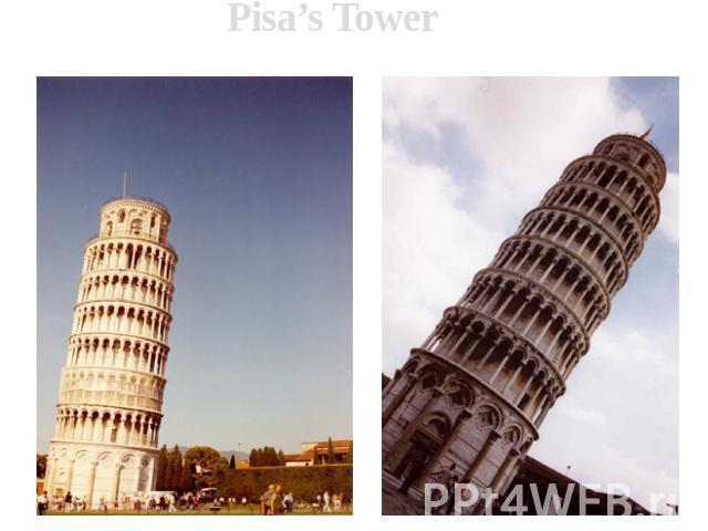 Pisa’s Tower