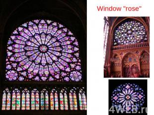 Window "rose"